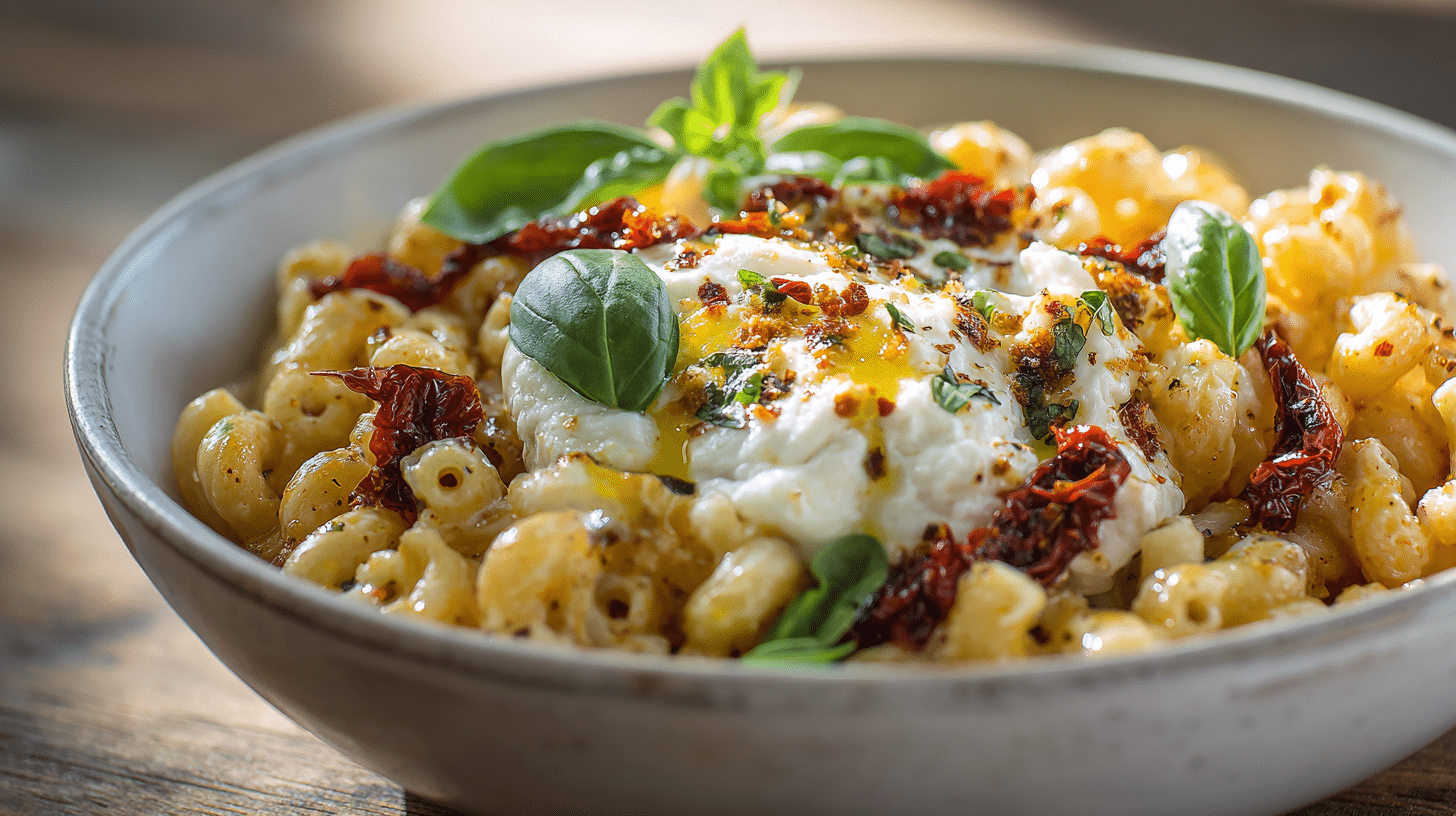 sun dried tomatoes macroni