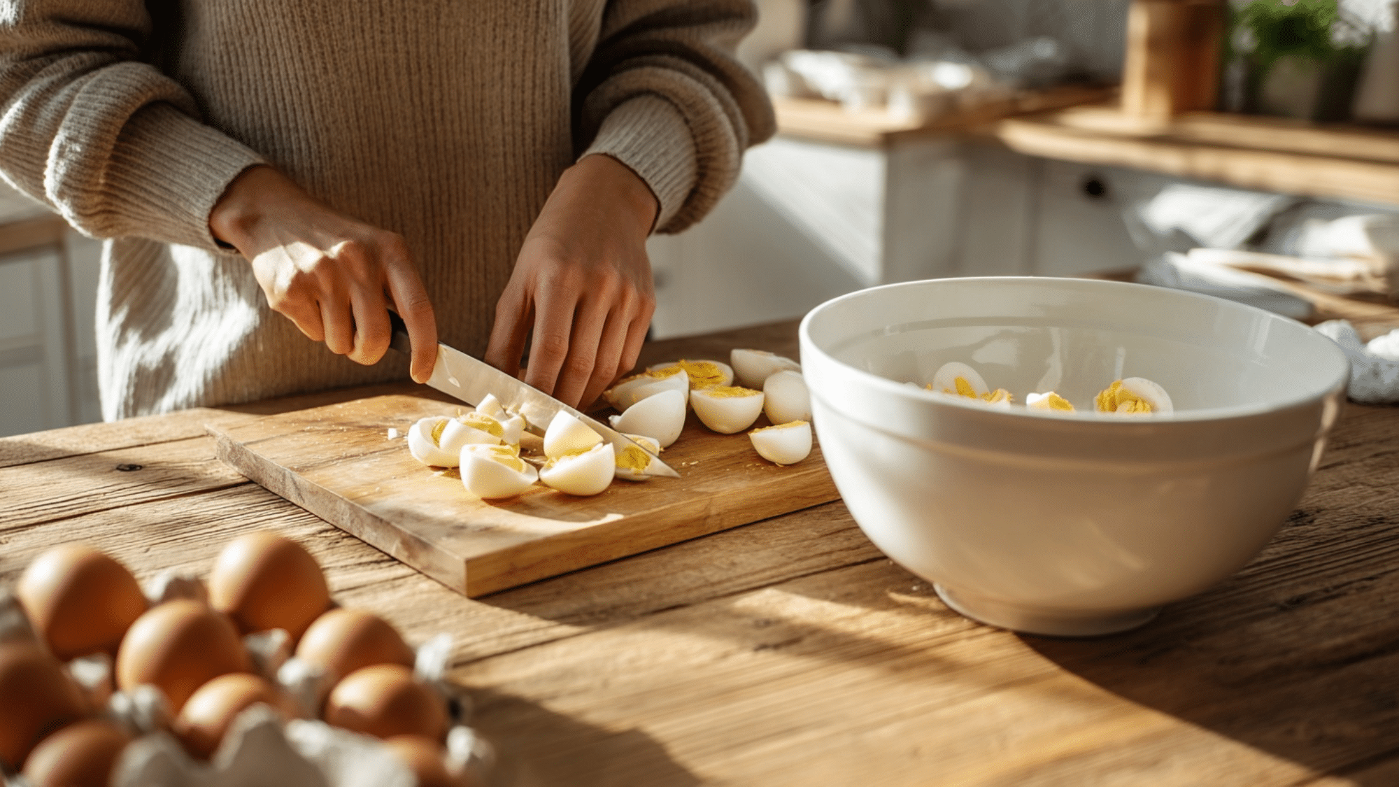 Prepare the Eggs