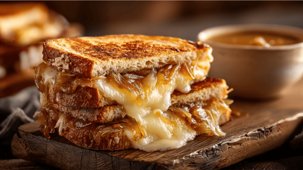 french onion grilled cheese