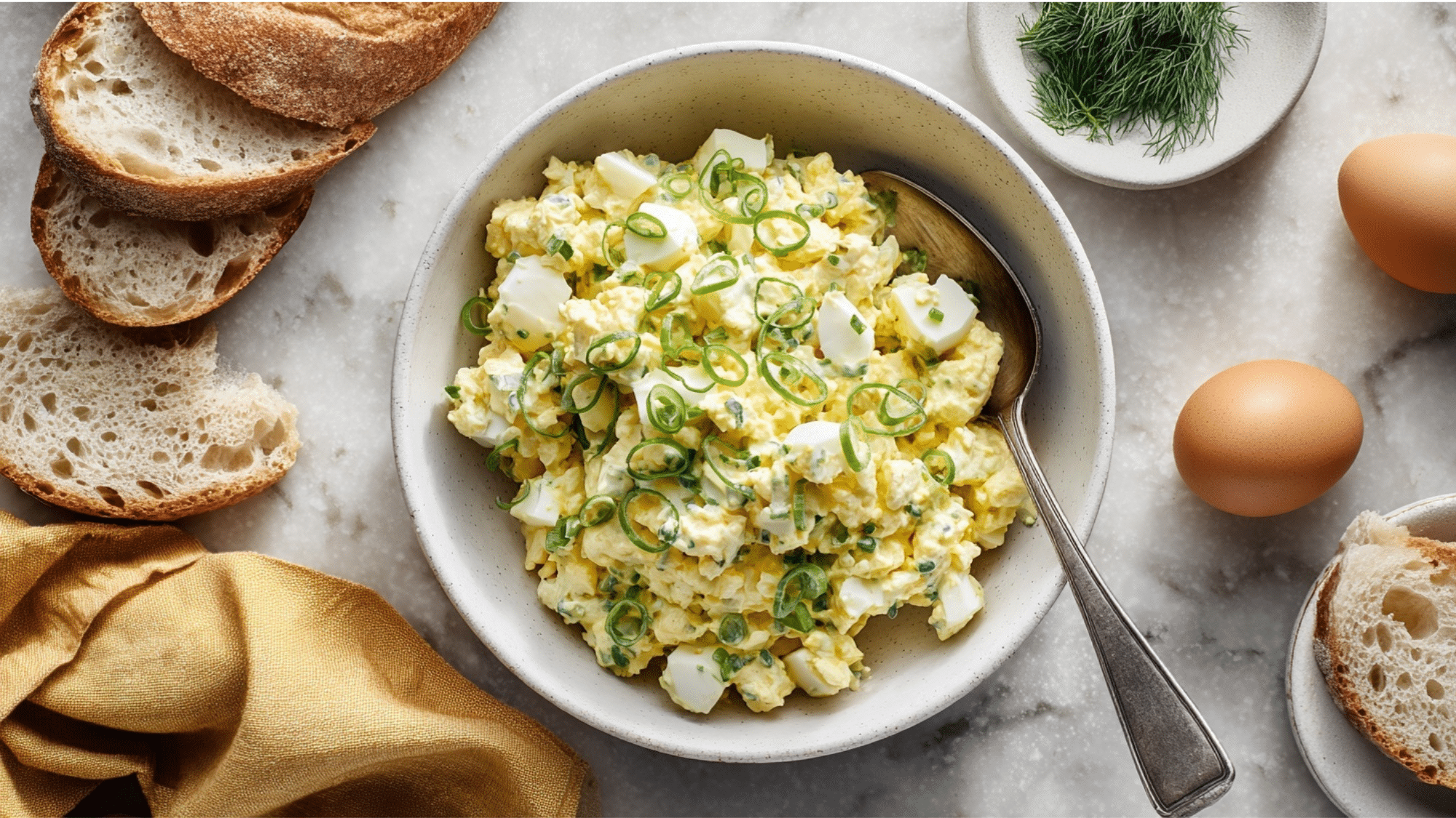 high protein egg salad