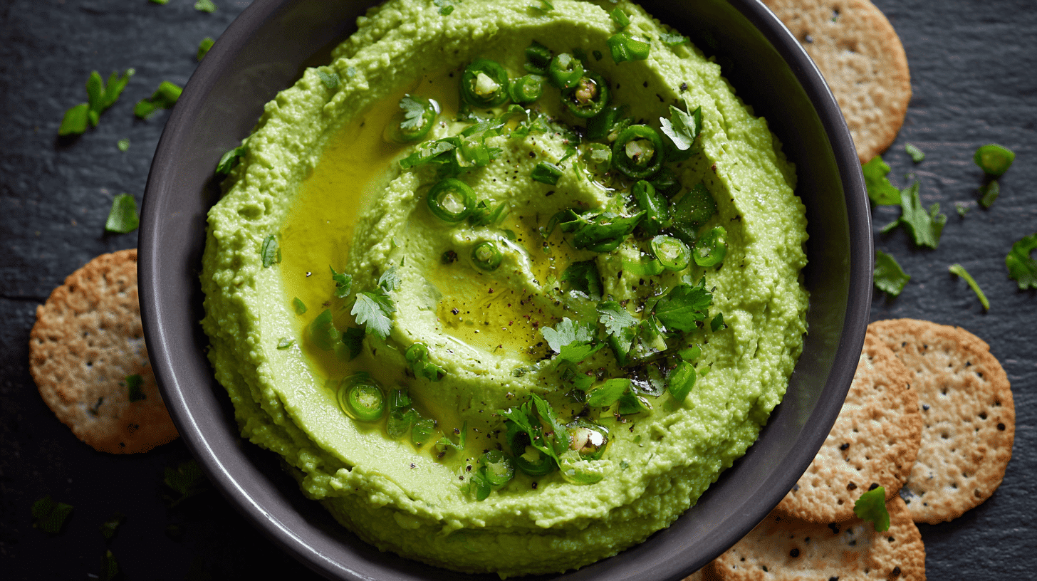 Aji Verde Hummus Peruvian Green Dip