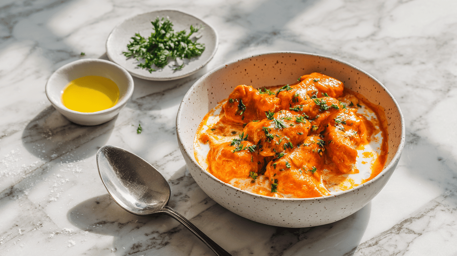 Buffalo Spicy Ranch In Bowl With Spoon