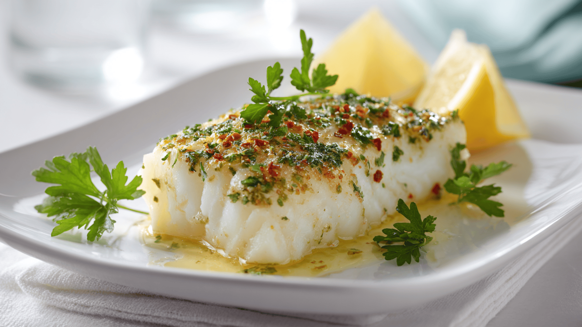 Final touches and serving