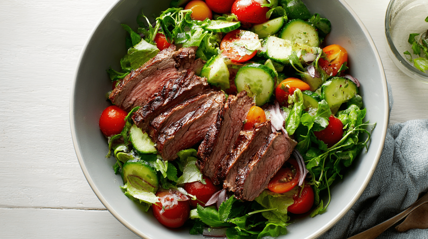 Flank Steak Salad Bowl