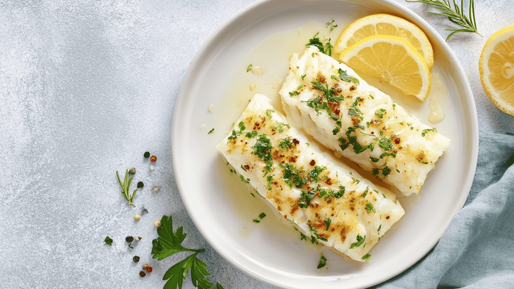 Herb Garlic Haddock