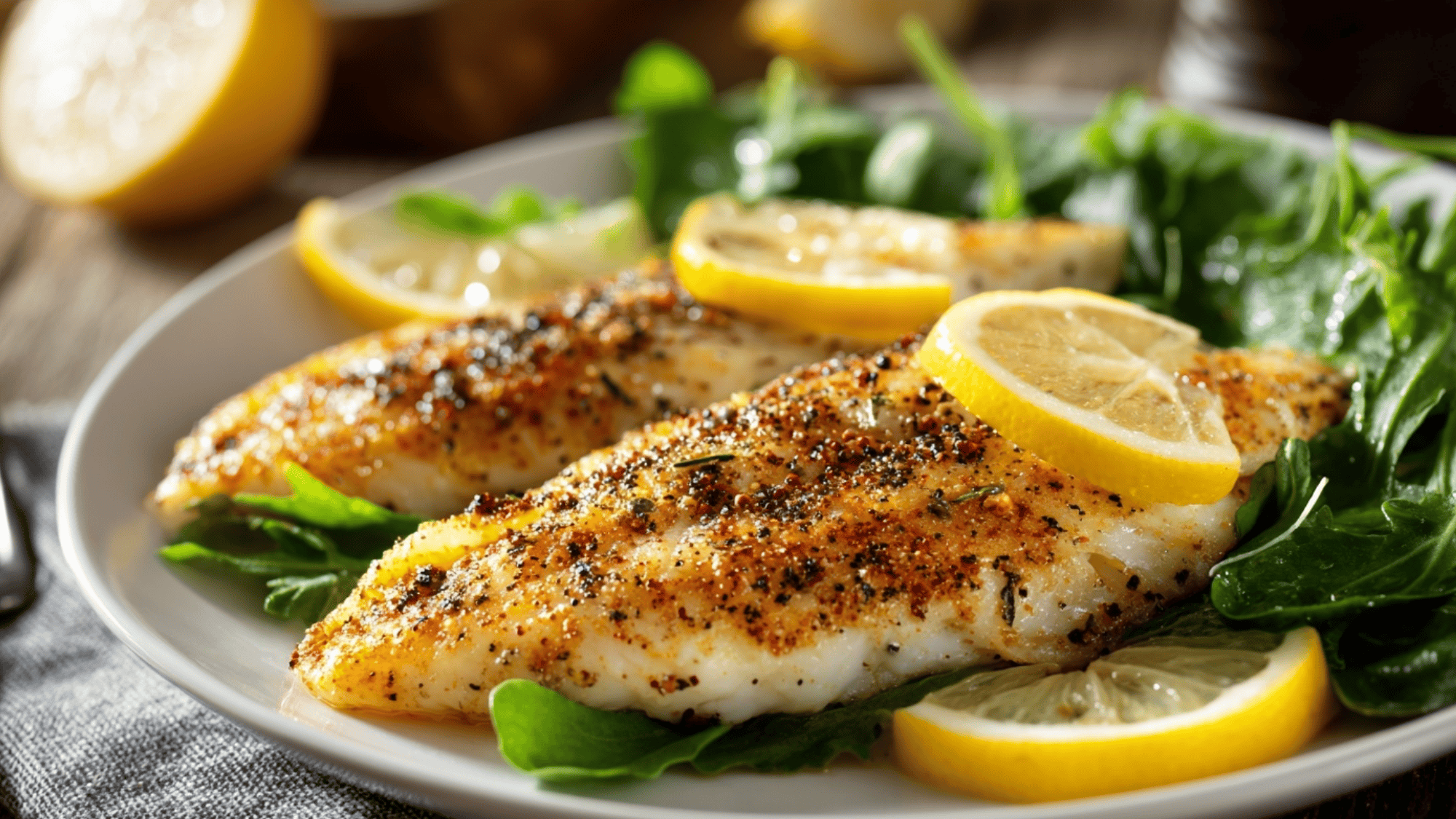 Lemon Pepper Tilapia