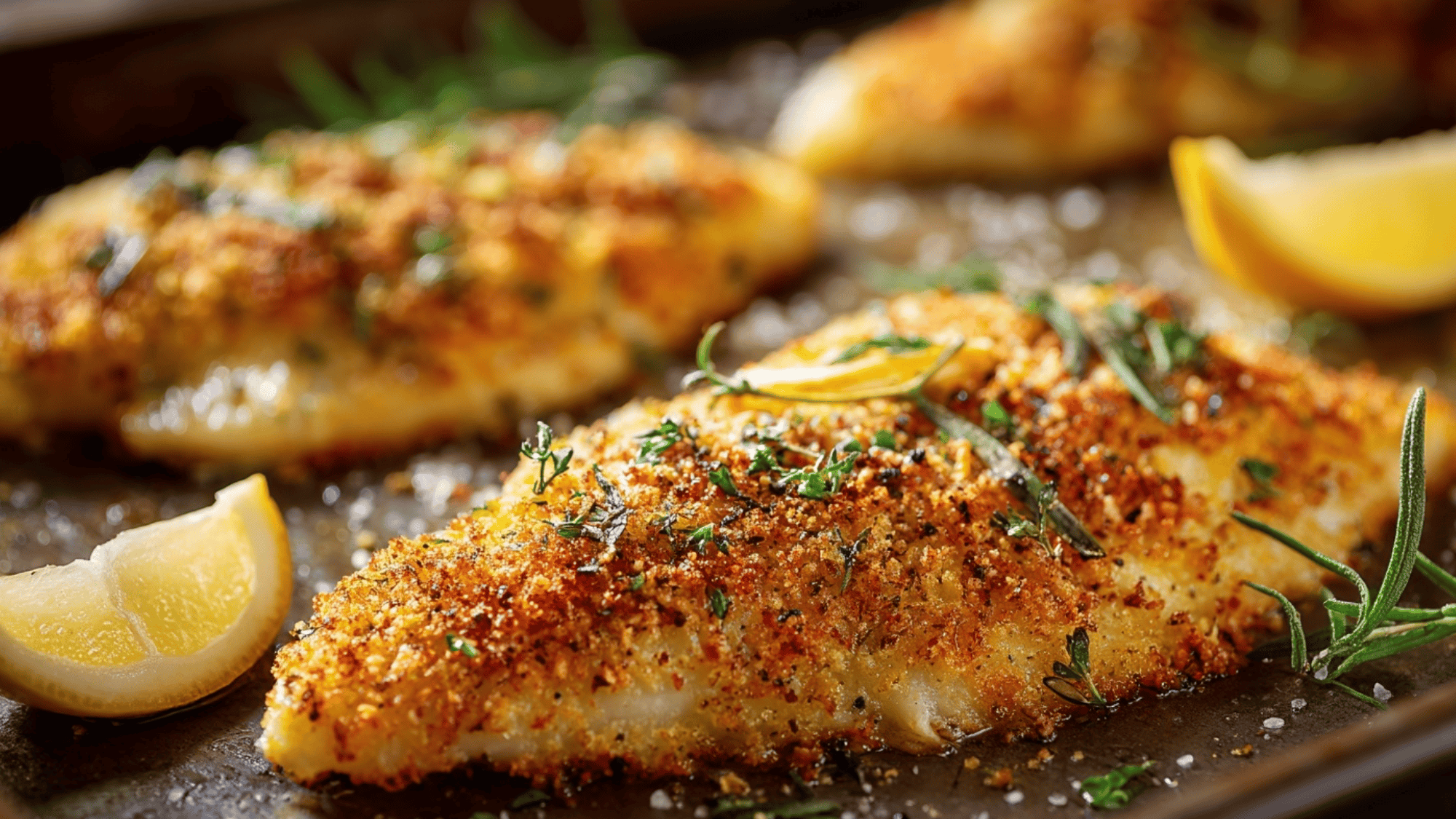 Parmesan Crusted Tilapia