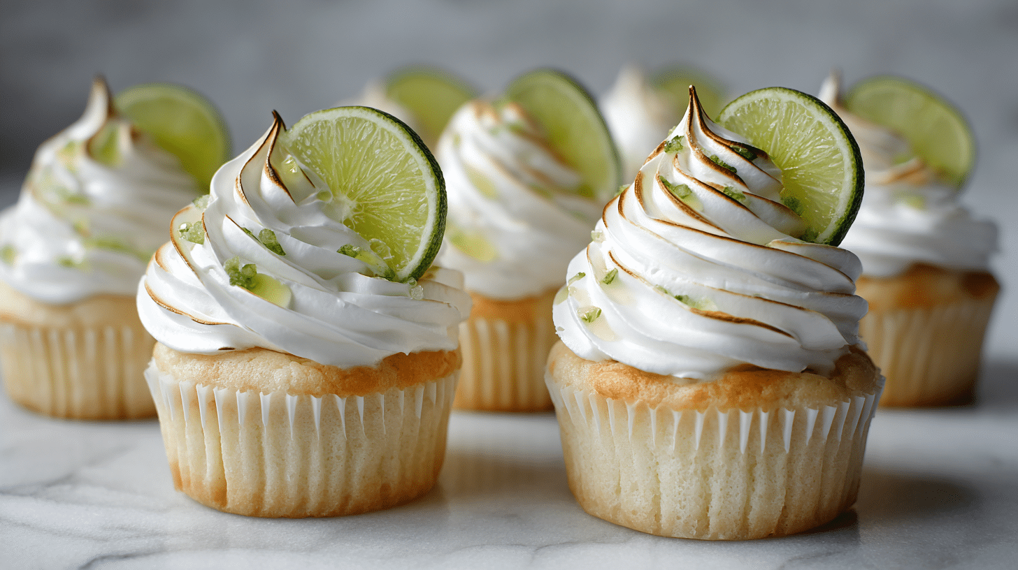 Pisco Sour Cupcakes Peruvian Dessert