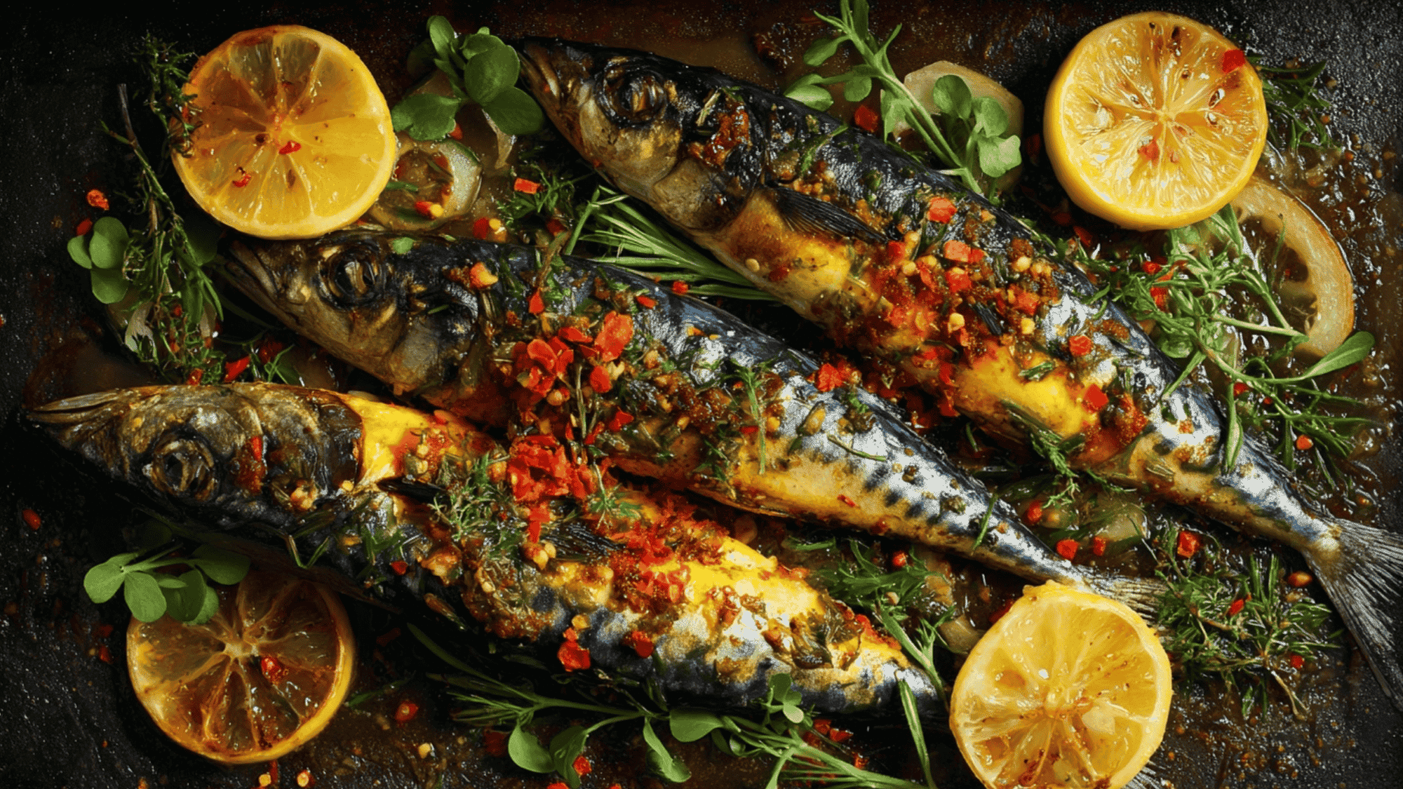 _Spicy Baked Mackerel