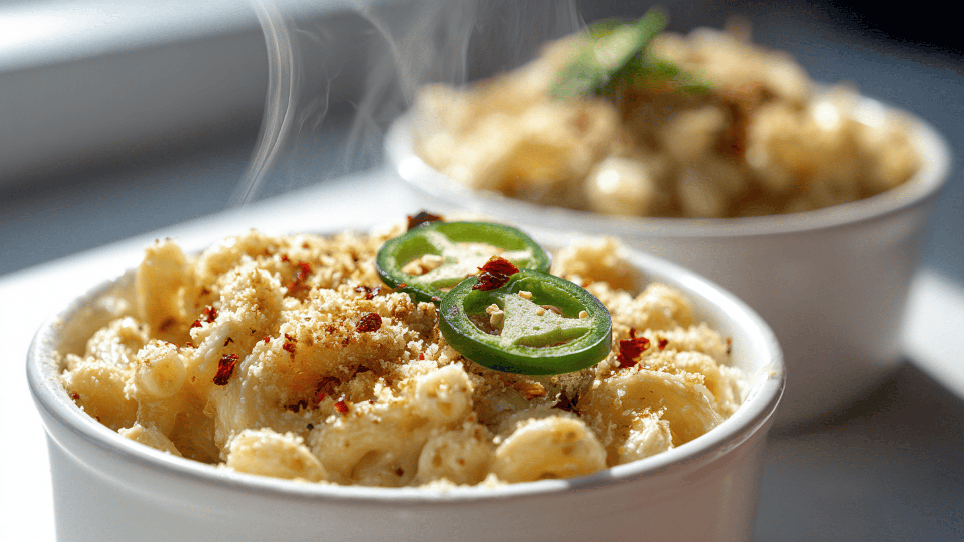 Spicy Jalapeño Vegan Mac and Cheese