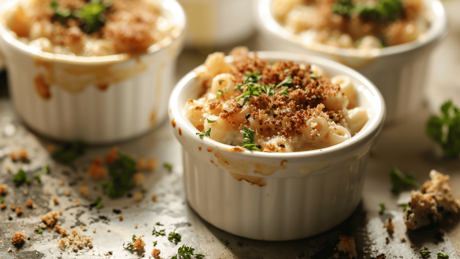 Truffle Baked Mac and Cheese