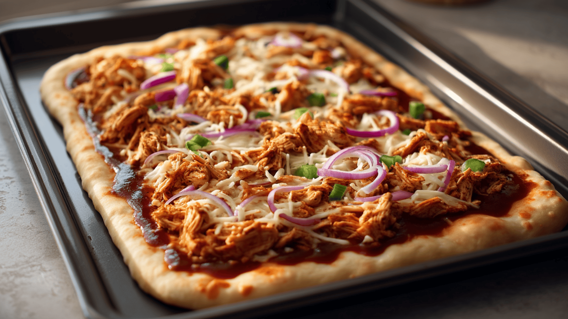 assemble the flatbread