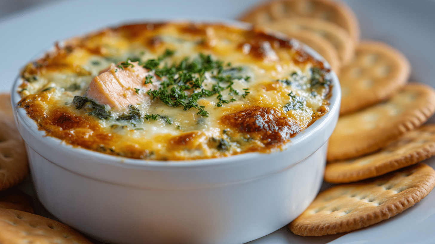 baked salmon dip