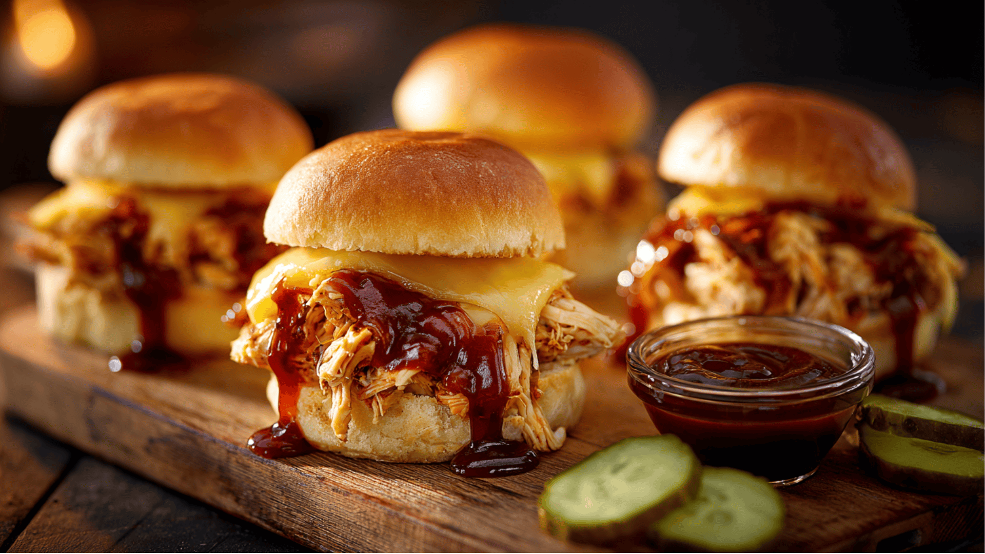 bbq chicken sliders