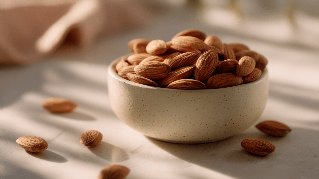calories in almonds