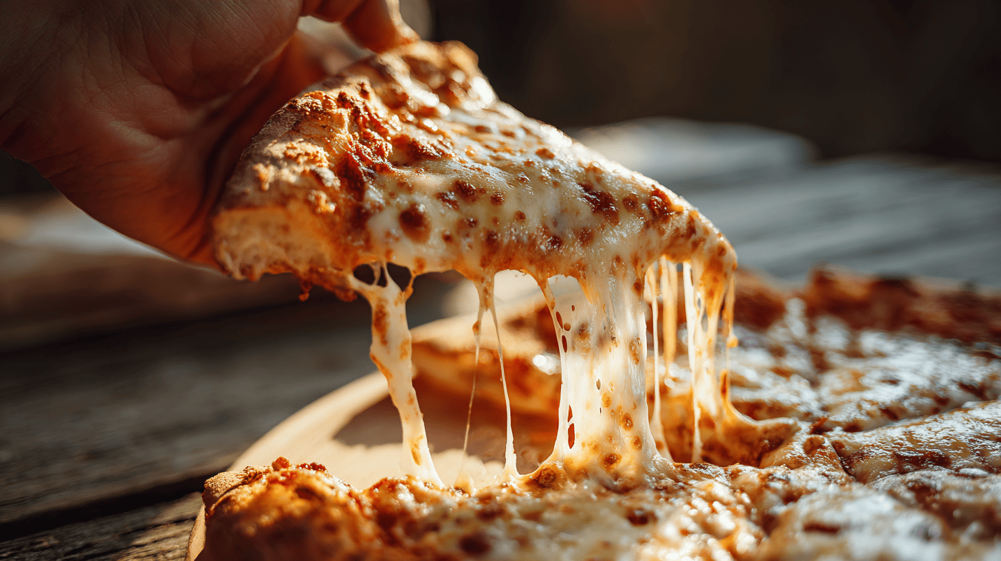 cheese pizza slice calories