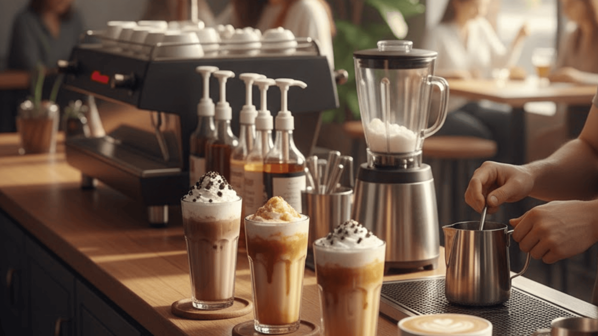 coffee shop beverages