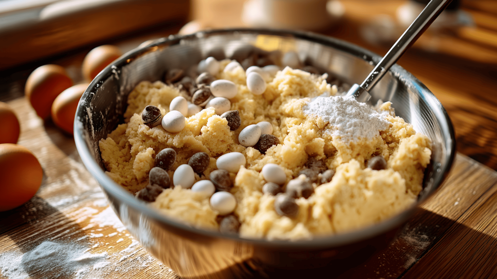 combine wet dry ingredients