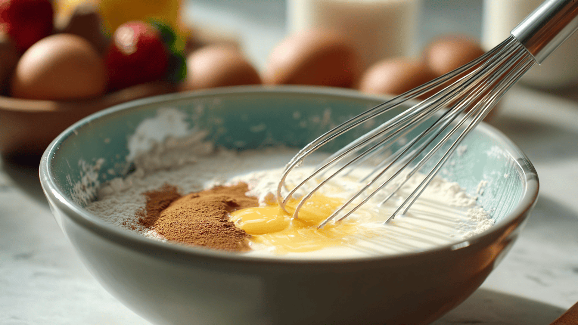 combine wet ingredients