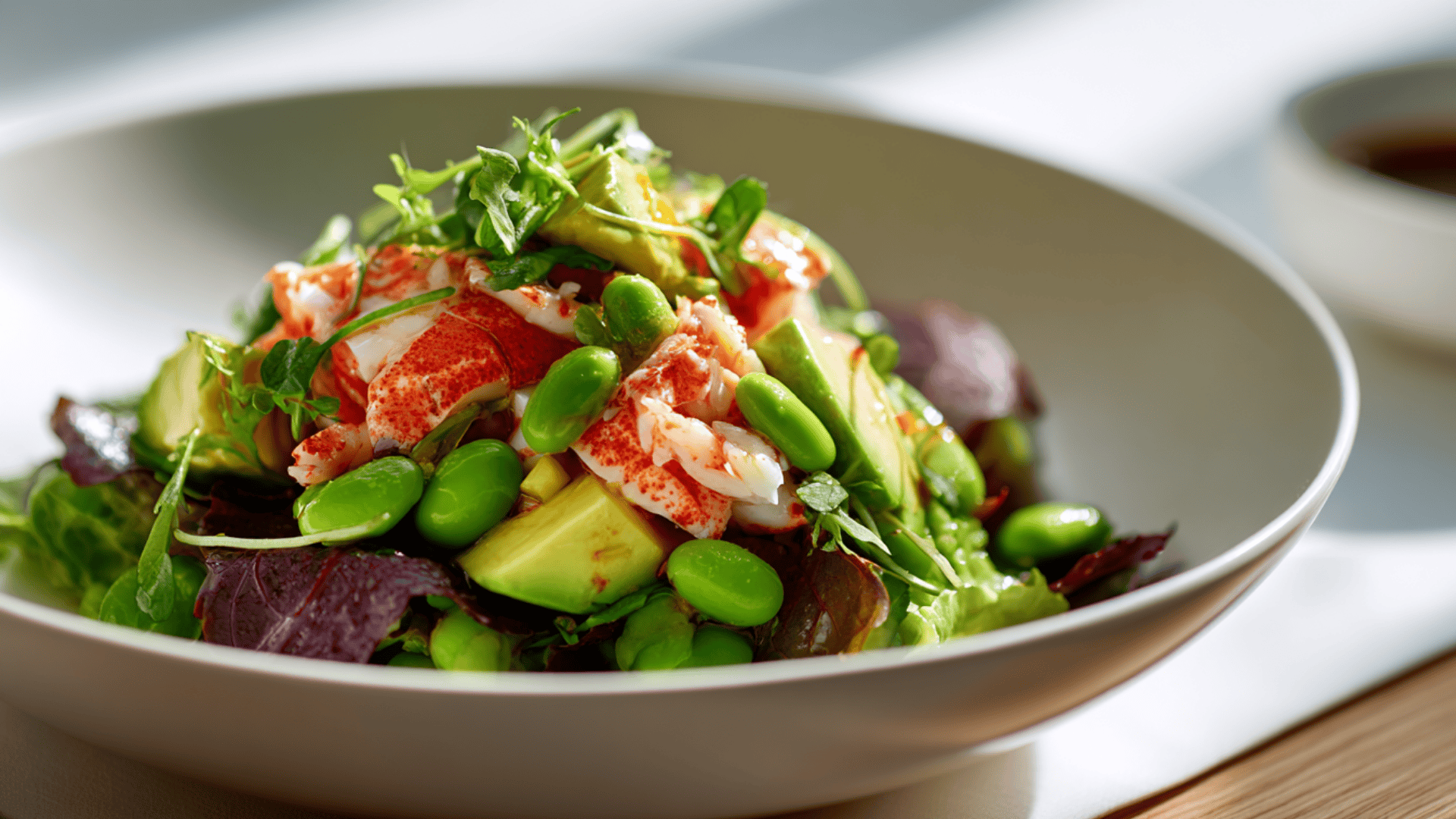 crab salad main dish pairing