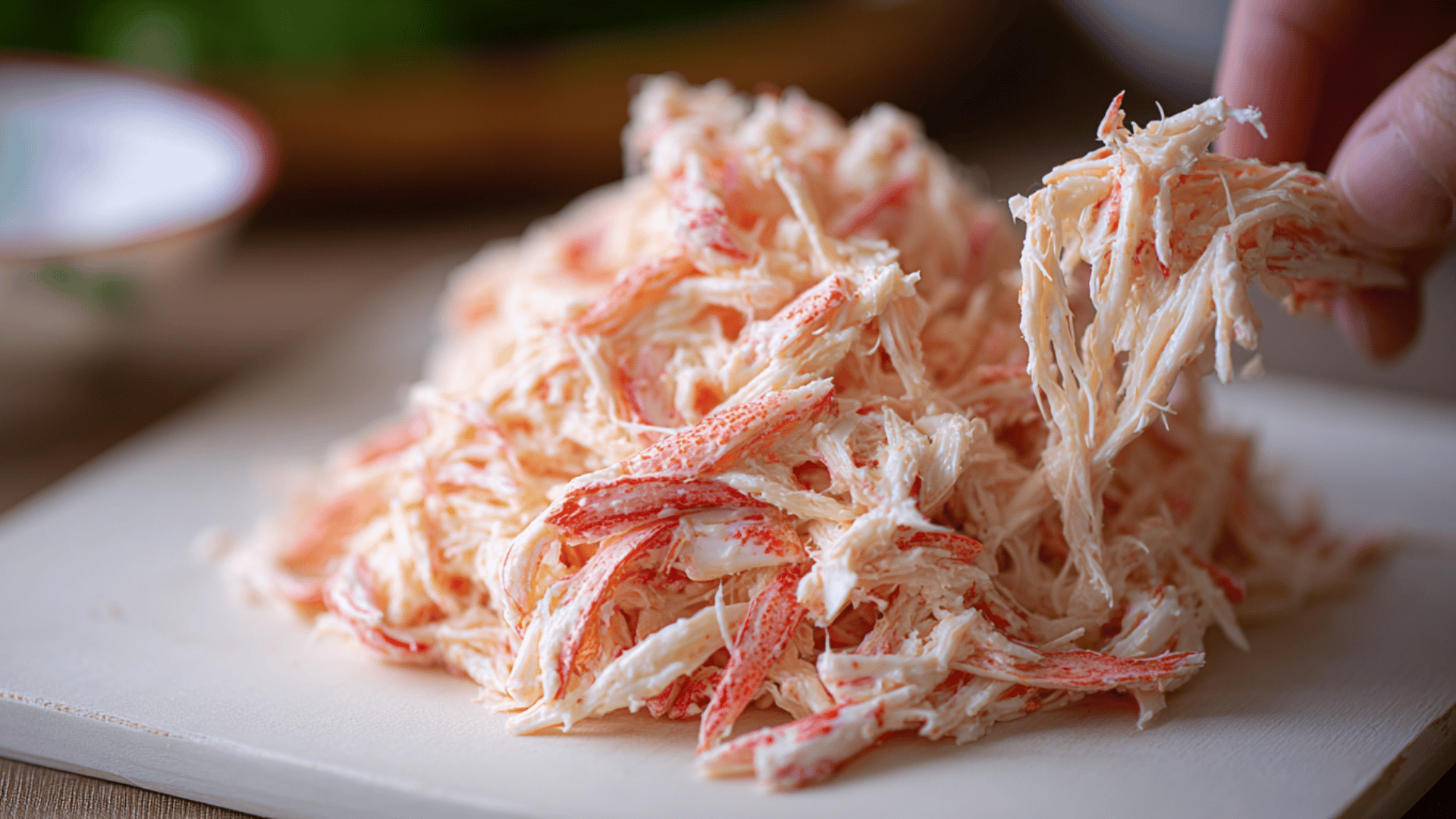 crab salad step 1