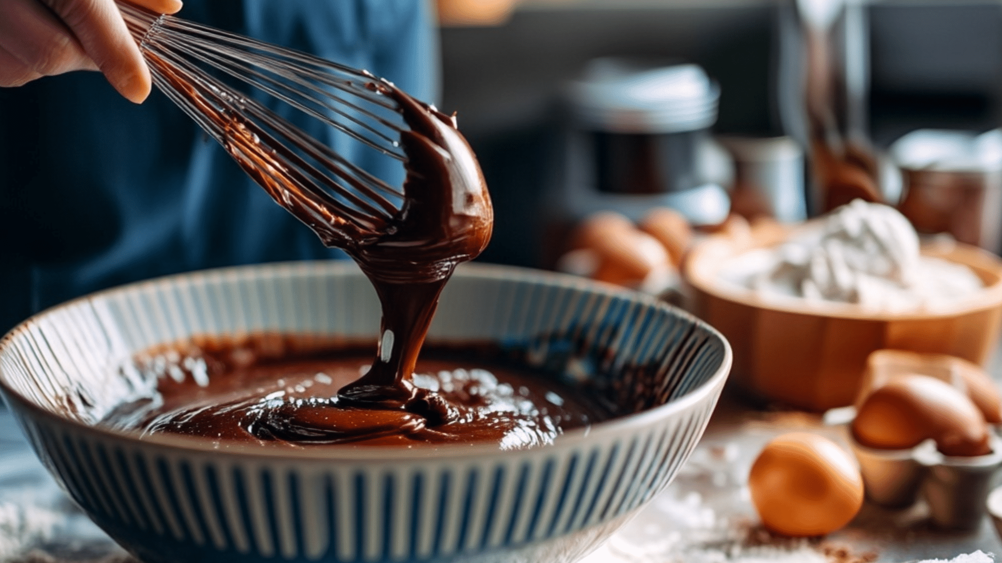 melted chocolate mixture