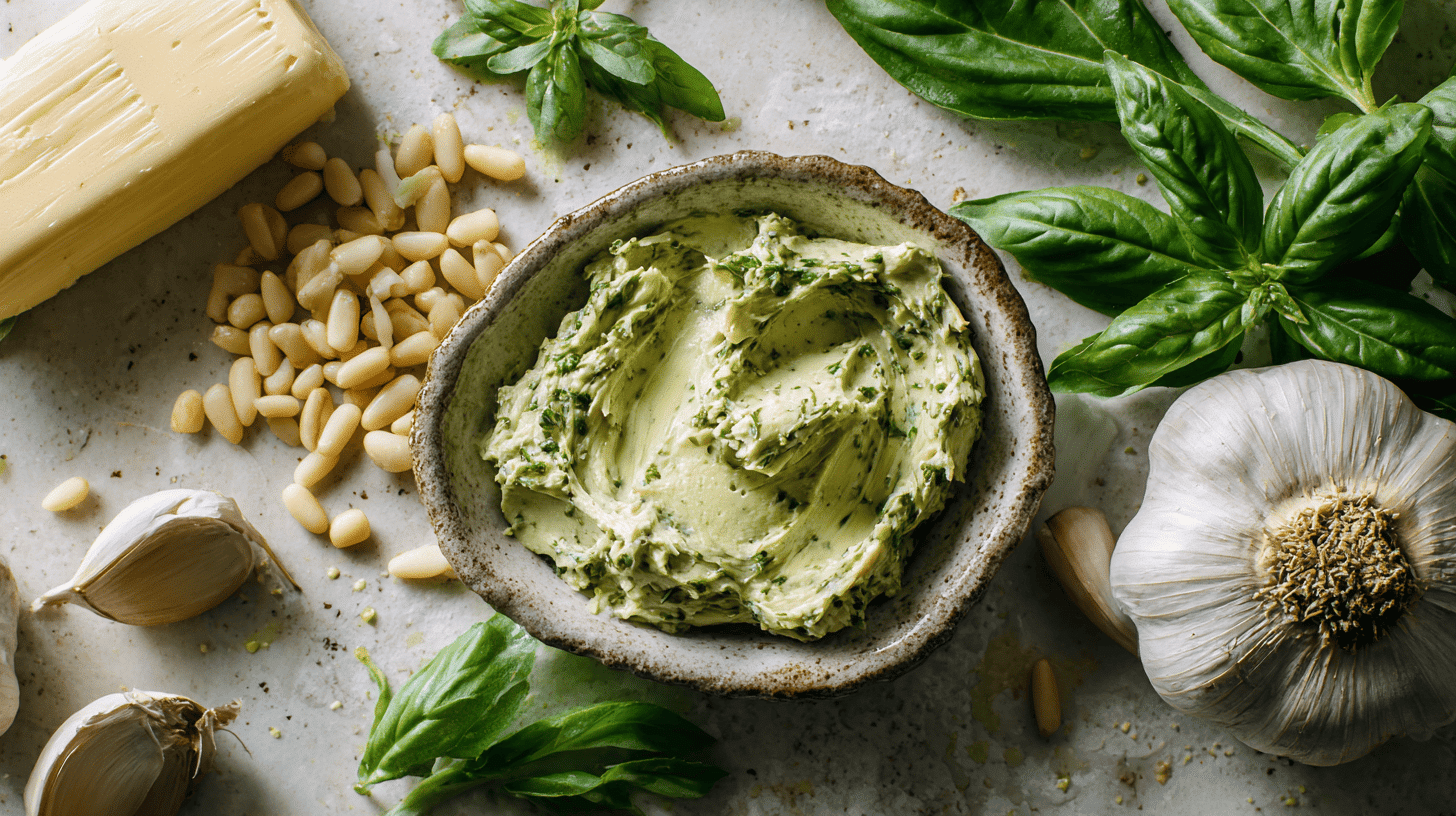 pesto butter