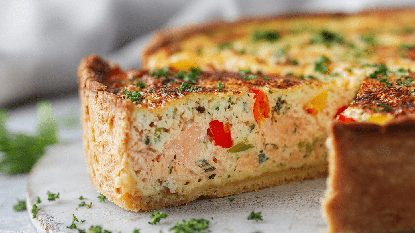 quiche salmon