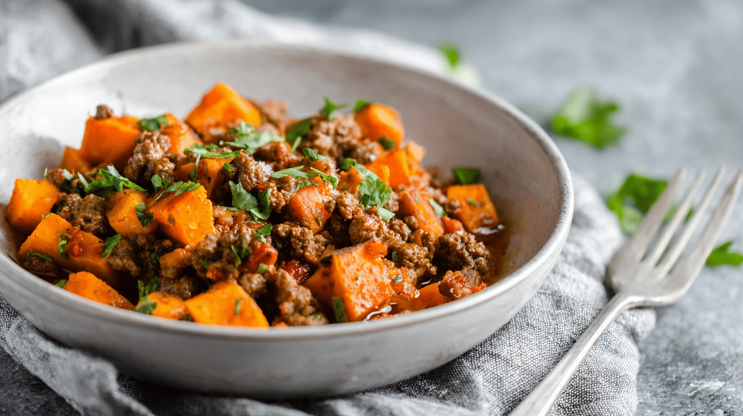 sweet potato brocolli