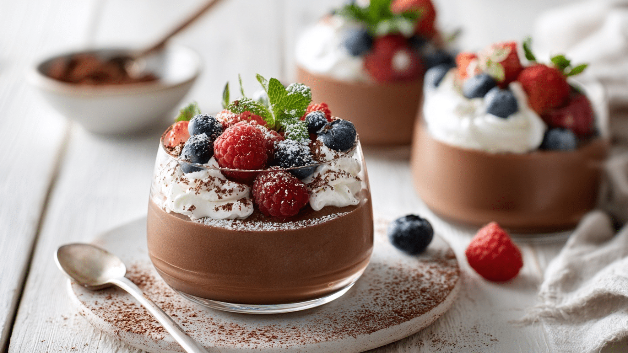 vegan chocolate mousse