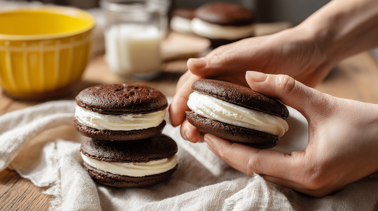 Assemble the Whoopie Pies