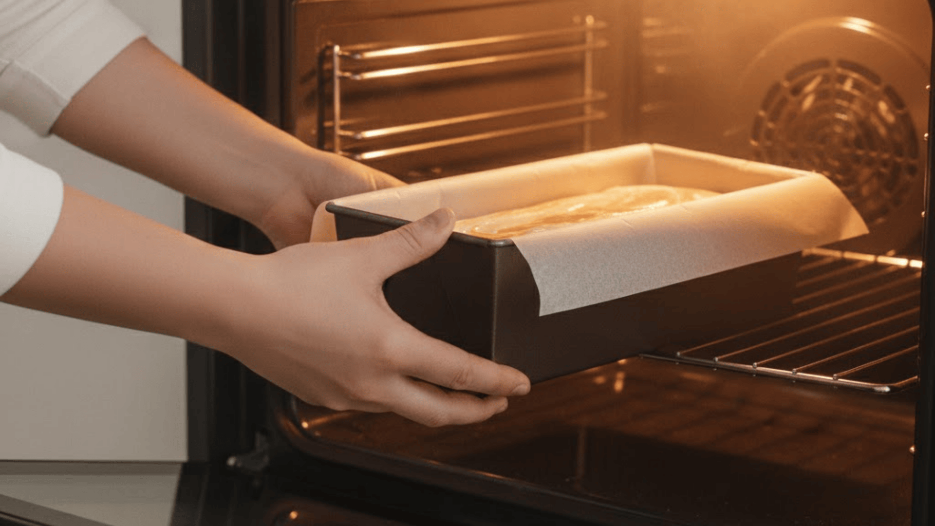 Bake for 55–60 Minutes