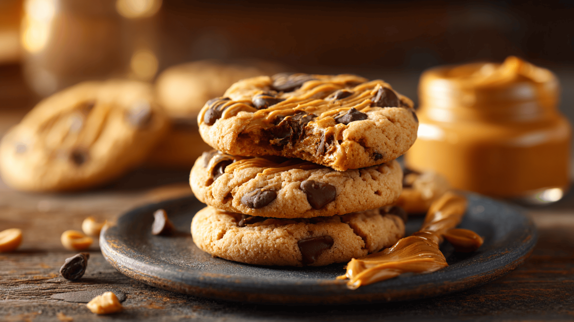 Peanut Butter Chocolate Chip Cookies