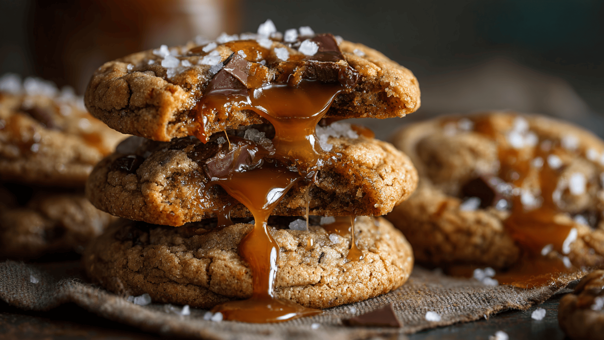 Sea Salt Caramel Cookies