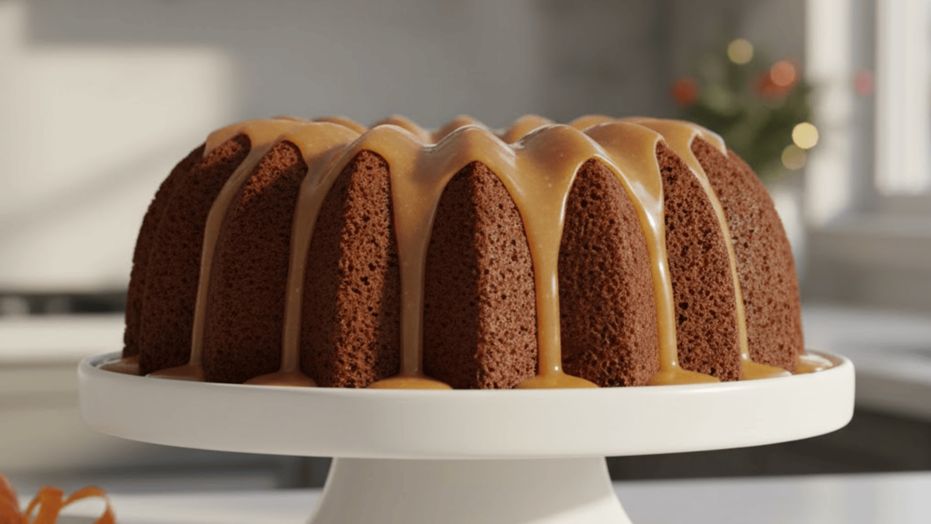 Showstopper Gingerbread Bundt Cake