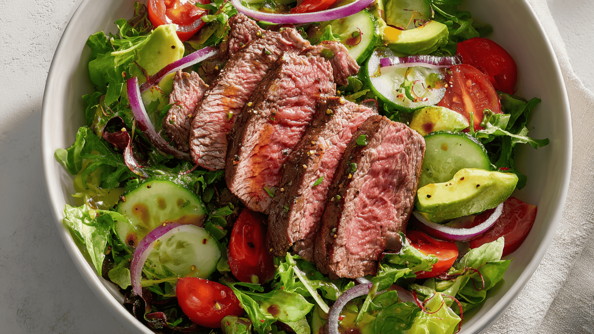 Sirloin Steak Salad