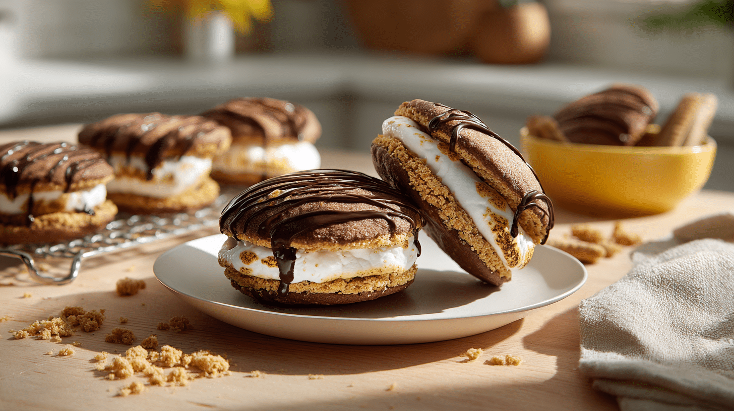S’mores Whoopie Pies