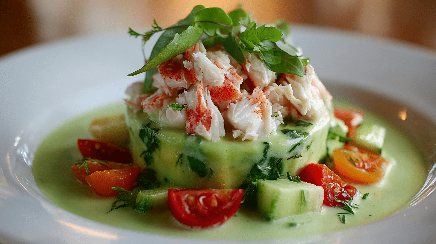 Snow-Crab-Avocado-Dressing