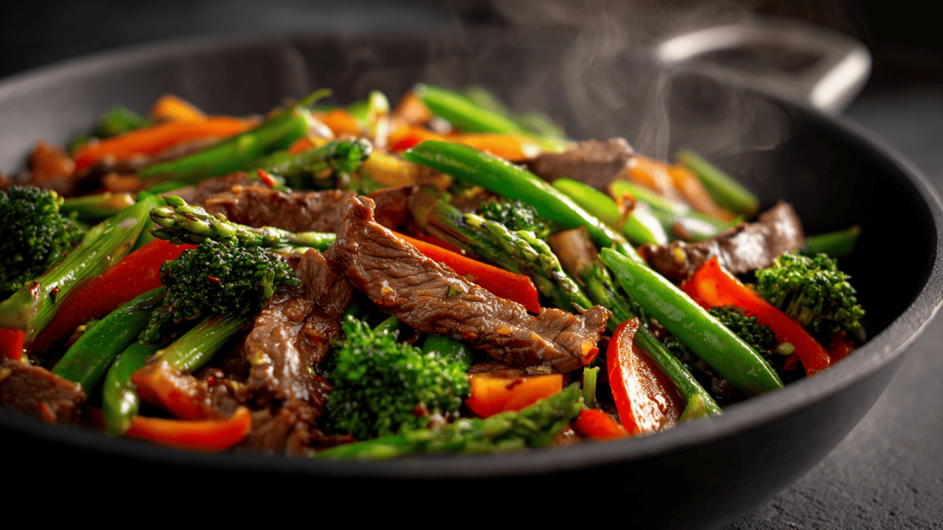 Stir Fry with Sirloin Strips