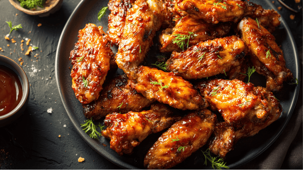bbq chicken wings in oven