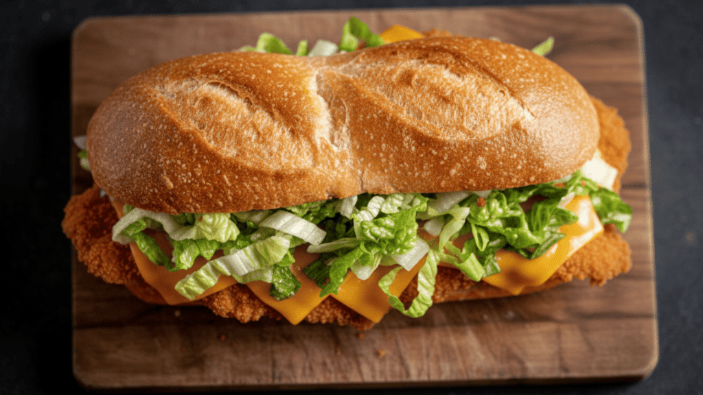 chicken caesar sandwich