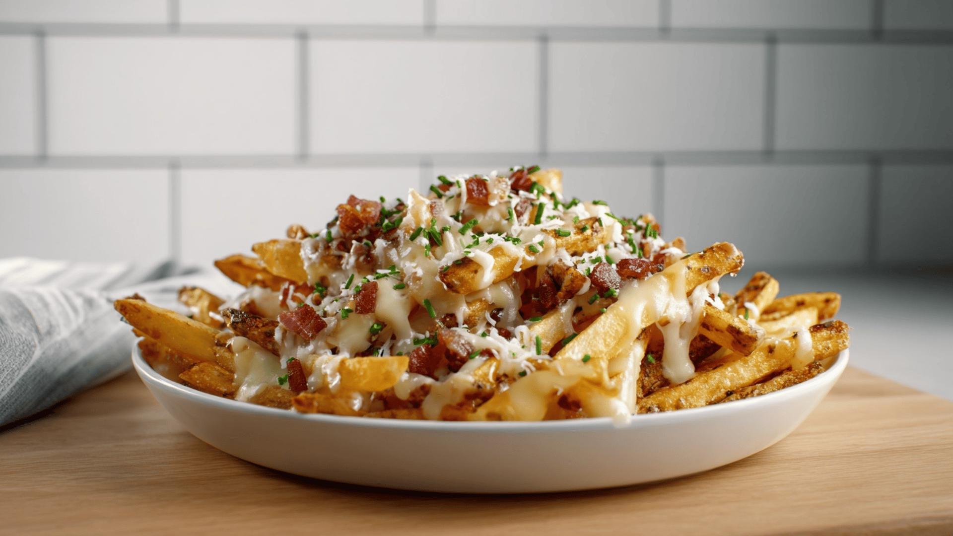 loaded truffle fries
