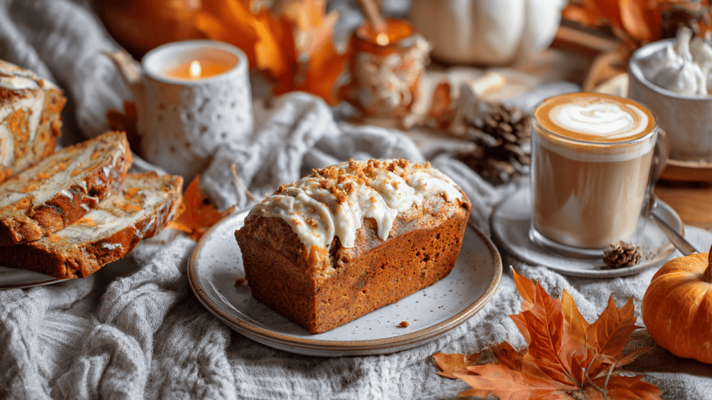 pumpkin cream cheese bread