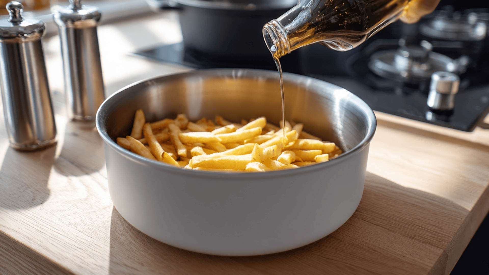 step 3 Add the Truffle Oil