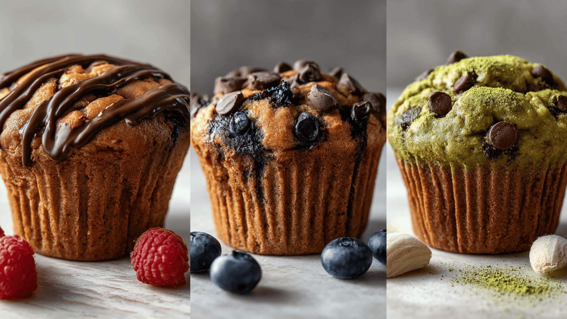 variations of banana muffins