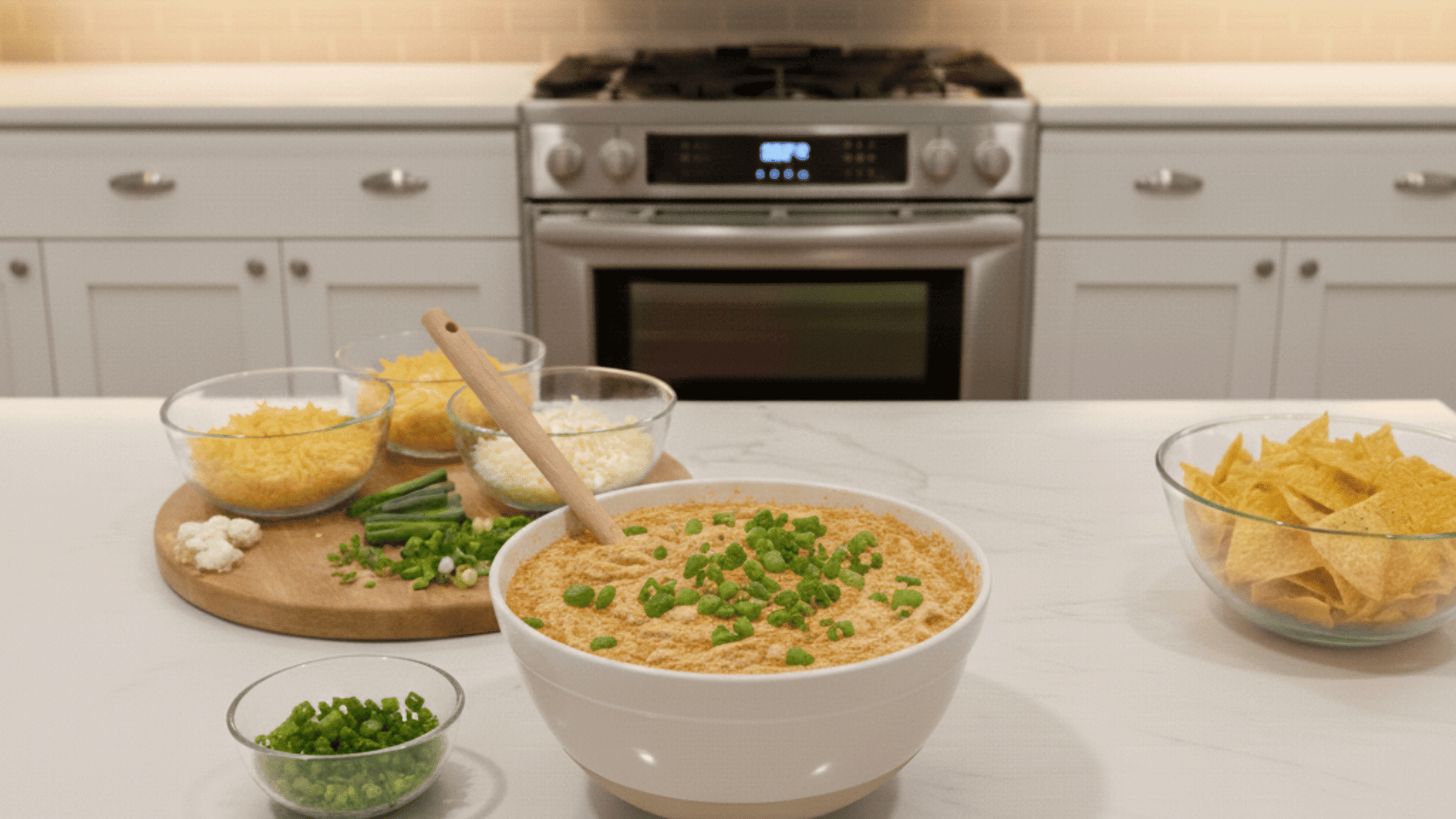 Add Seasoning and Green Onions