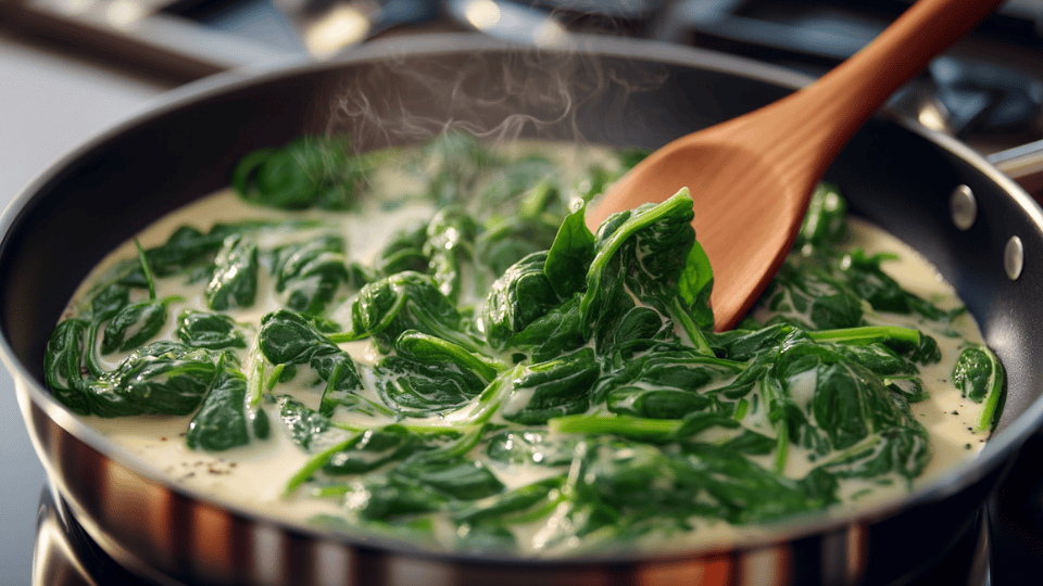 Add Spinach and Combine