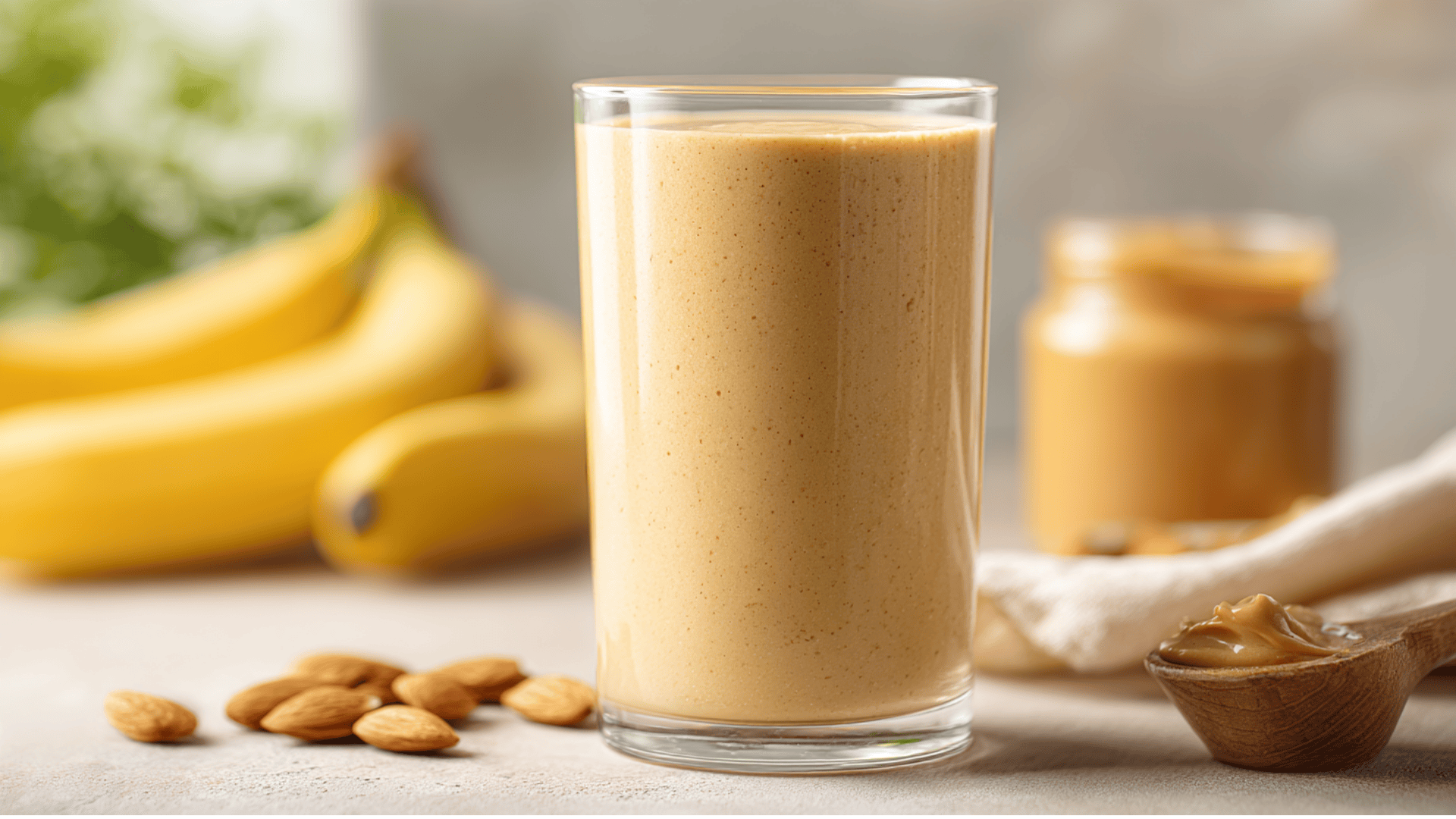 Banana Peanut Butter Smoothie