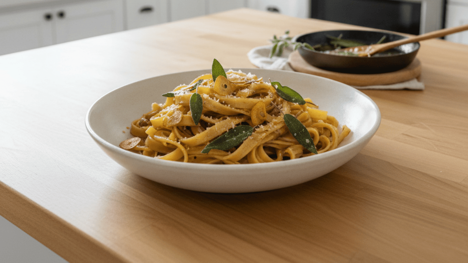 Brown Butter Sage fettuccine