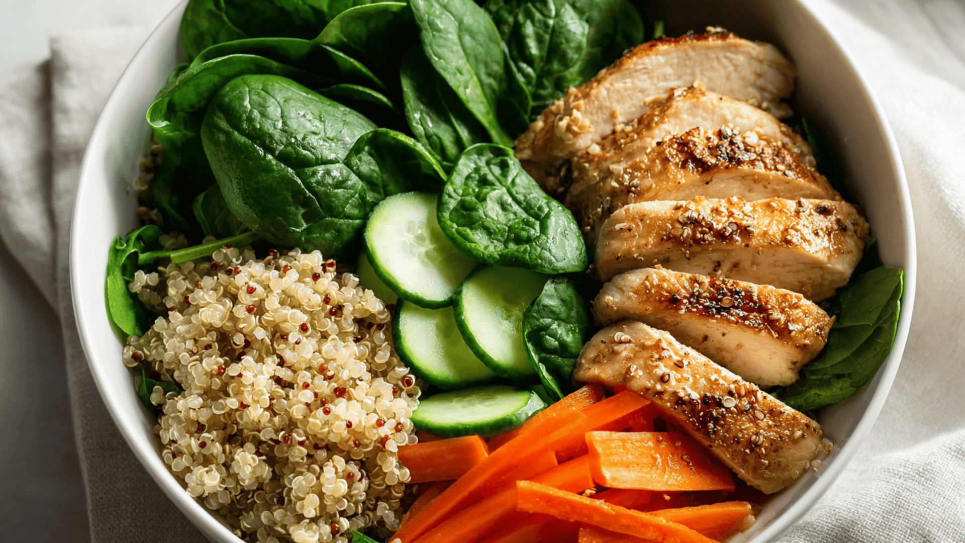 Chicken and Quinoa Power Bowl